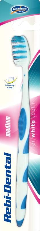 Rebi Dental Zubní kartáček M57 medium 1ks