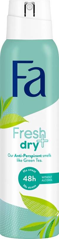 Fa Antiperspirant ve spreji Fresh&Dry Green Tea dámský 150ml - objednat v minimálním množství: 6 ks
