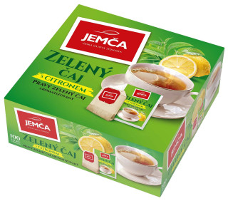 Jemča Čaj zelený s citronem 100x1,5g