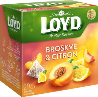 Loyd pyramida ovocný Broskev+citron 20x2g
