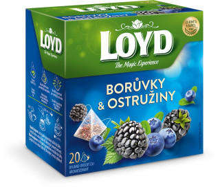 Loyd pyramida Ostružiny & Borůvky 20*2g