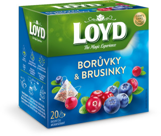 Loyd pyramida Borůvky & Brusinka 20*2g