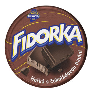 Opavia Fidorka Hořká s čokoládovou náplní 30g cena za kartonové balení