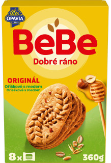 Opavia Bebe Dobré ráno Oříšek 360g cena za kartonové balení