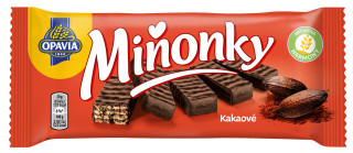 Miňonky KAKAOVÉ 50g cena za kartonové balení