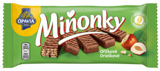 Miňonky OŘÍŠKOVÉ 50g cena za kartonové balení