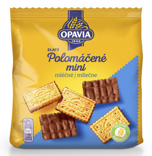 Opavia Zlaté Polomáčené mini mléčné 145g