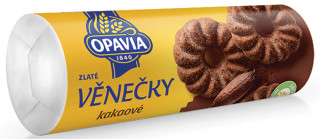 Opavia Zlaté Věnečky 150 g KAKAOVÉ