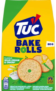 TUC Bake Rolls přích Smetana&Cibule 80g