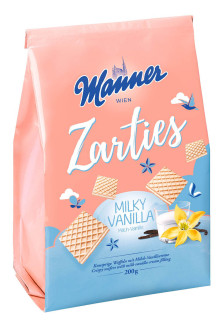 Manner Zarties Vanilka 200g cena za kartonové balení