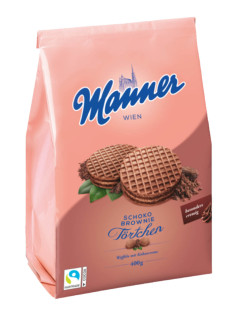 Manner Tortchen Schoco Brownie 400g cena za kartonové balení
