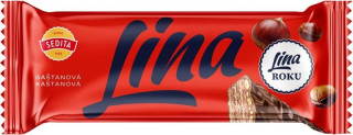 Sedita Lina Oplatka kaštanová 50g cena za kartonové balení