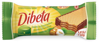 Dibeta Oříšek 32g cena za kartonové balení