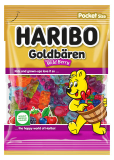 Haribo Wild Berry Goldbaren 80g
