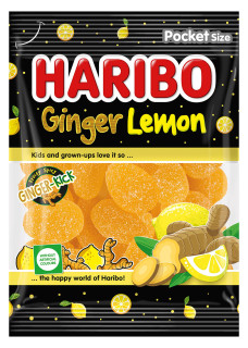 Haribo Zázvor Lemon 80g