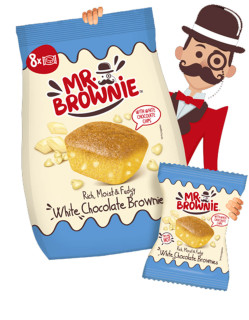 Mr.Brownie BÍLÁ čokoláda 200g
