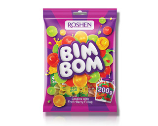 Roshen Bim Bom sáček 200g cena za kartonové balení