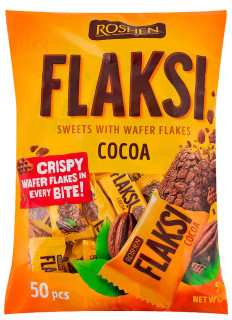 Roshen - Sweets Flaksi Cocoa / 54ks 500g