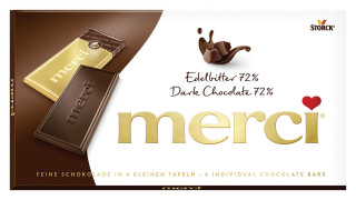 Merci tablets Hořká 72% 100g