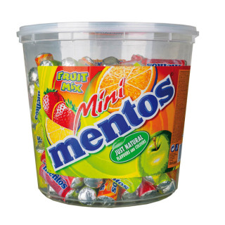 Mentos MINI mix 120 x 10,5g dóza cena za kartonové balení