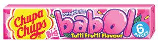 Chupa Chups Big Babol Tutti Frutti 27,6g cena za kartonové balení