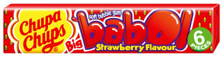 Chupa Chups Big Babol Strawberry 27,6g cena za kartonové balení