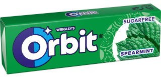 Orbit SPEARMINT dražé 14g cena za kartonové balení