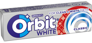 Orbit White Classic dražé 14g cena za kartonové balení