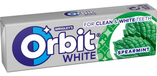 Orbit White Spearmint dražé 14g cena za kartonové balení