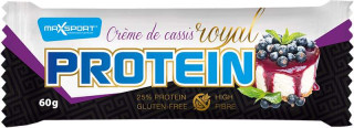 MaxSport Royal Protein Tyčinka créme de cassis 60g cena za kartonové balení
