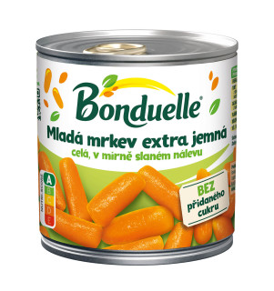 Bonduelle Mladá Mrkev celá 425ml