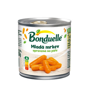 Bonduelle Vapeur Mladá Mrkev celá 212ml malá