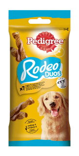 Pedigree Rodeo Duo hovězí sýr 123g cena za kartonové balení