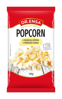 DrEnsa Popcorn Máslový 100g cena za kartonové balení