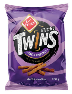 Vest Twins Sladká Skořice 150g cena za kartonové balení