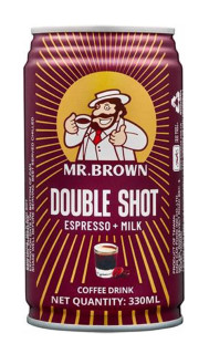 MrBrown Double Shot Espresso+Milk 330ml