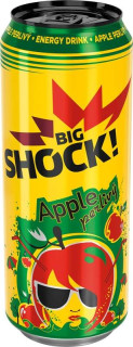 Big Shock! Energetický nápoj Apple 500ml plech