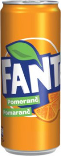 Fanta 330ml plech cena za kartonové balení