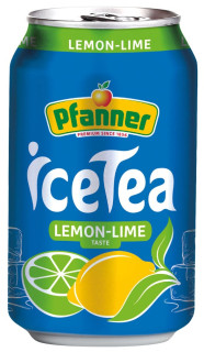 Pfanner Ledový čaj citron limeta 0,33L