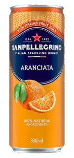 San Pellegrino Aranciata Pomeranč 0,33l plech