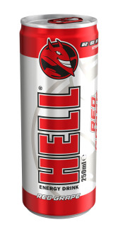 Hell Energy Red Grape 250ml cena za kartonové balení