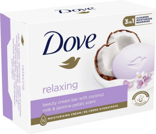 Dove Krémové mýdlo relaxing s kokosovým mlékem a jasmínem 90 cena za kartonové balení