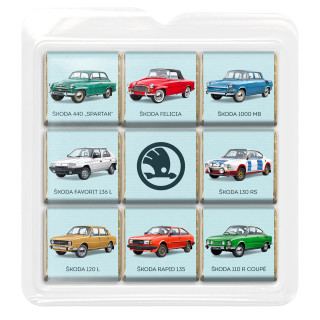 Čokoládové puzzle Škoda 45g